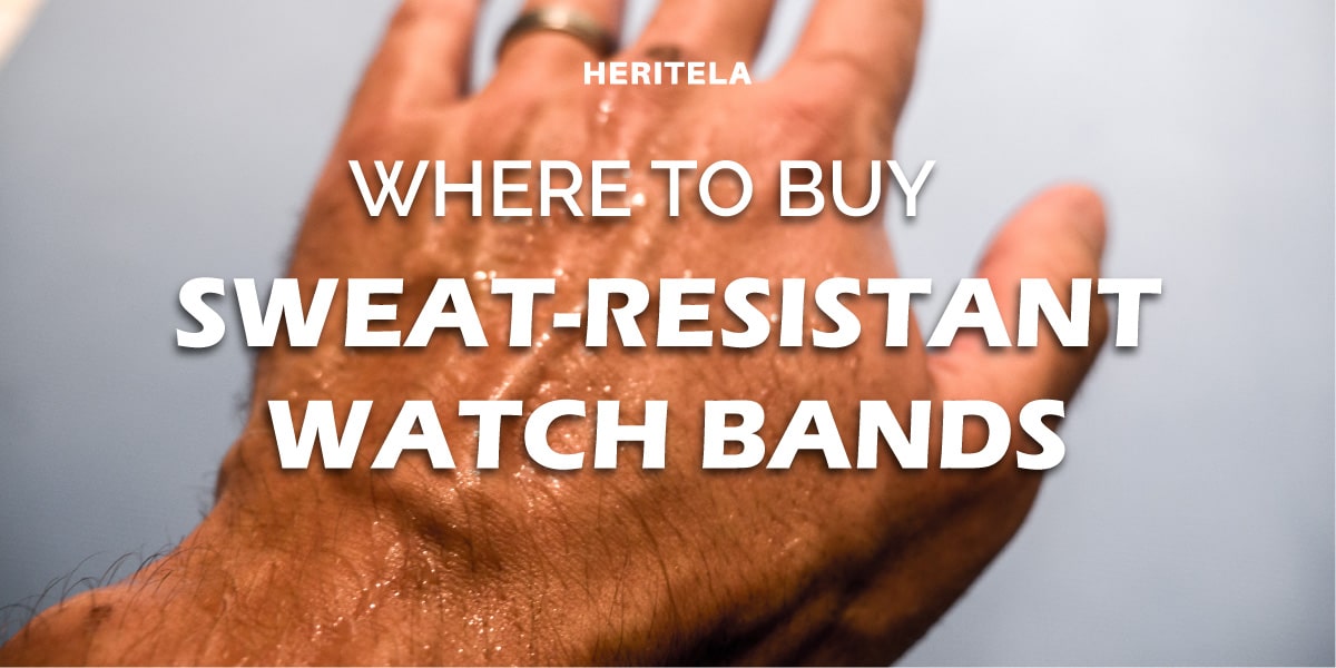 Where to buy sweat-resistant watch bands