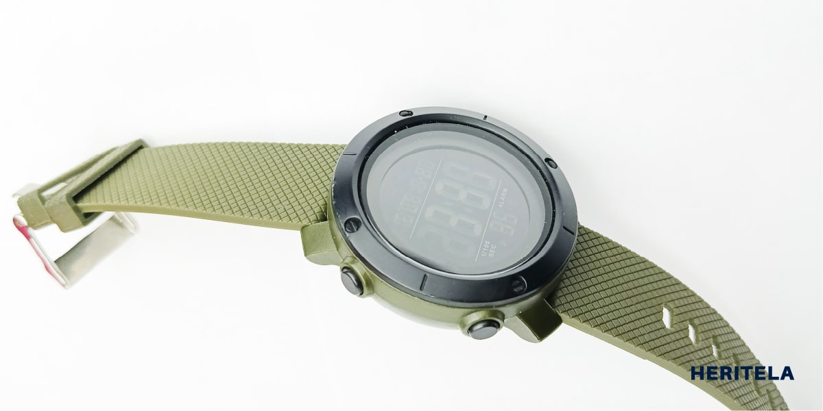 Silicone watch bands