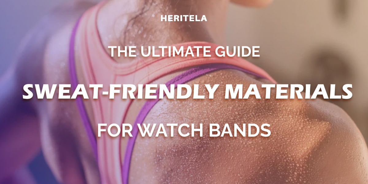 The ultimate guide to sweat-friendly watch band materials