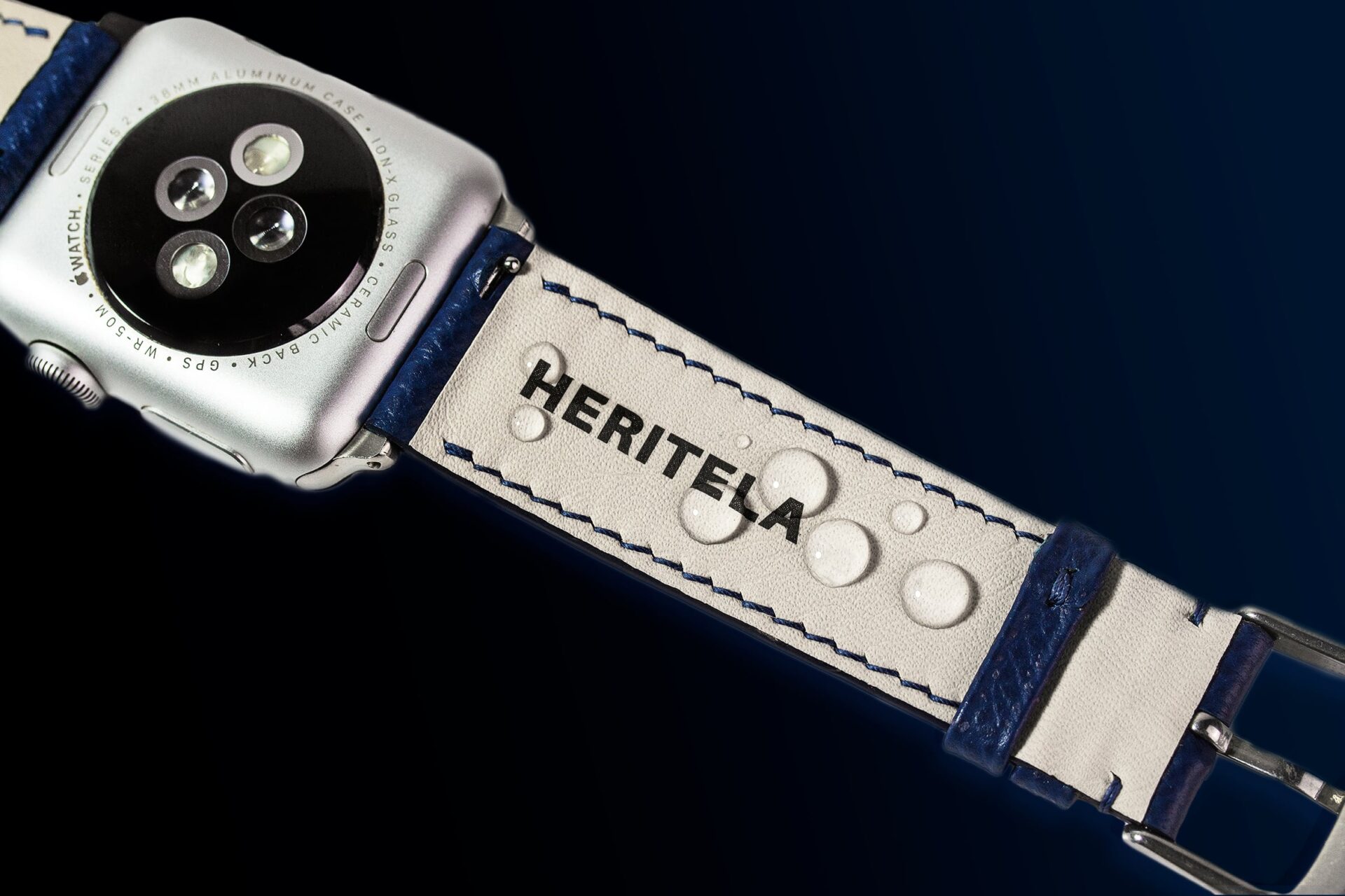 Waterproof lining for watch straps
