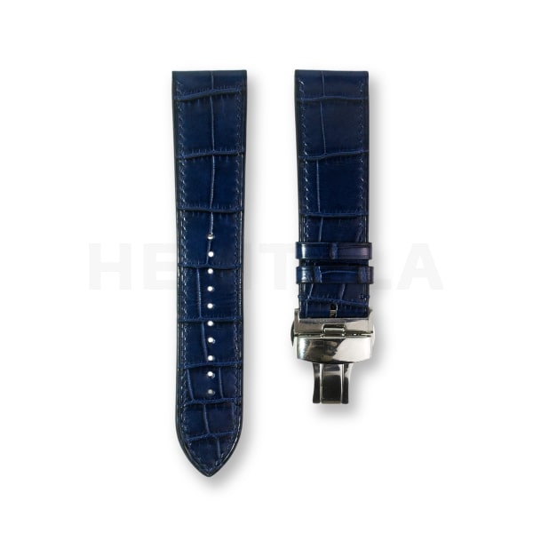 Genuine Crocodile grade 2 leather watch straps by Heritela