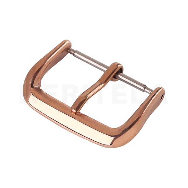 Rose Gold Classic buckle for leather watch straps