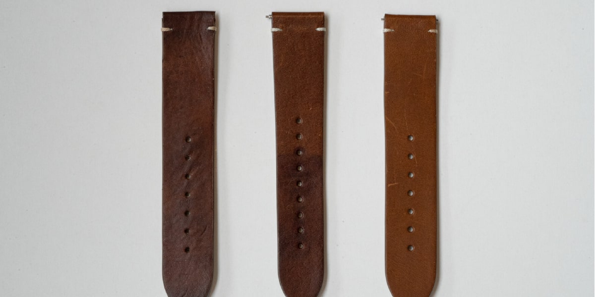 Leather watch straps compare
