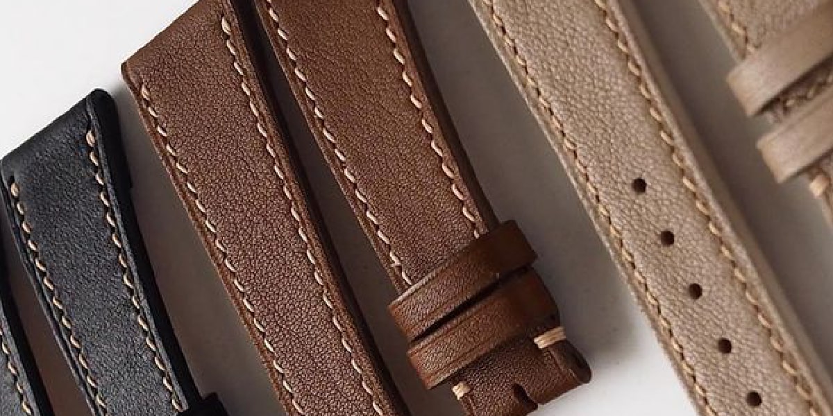 Leather watch straps collection