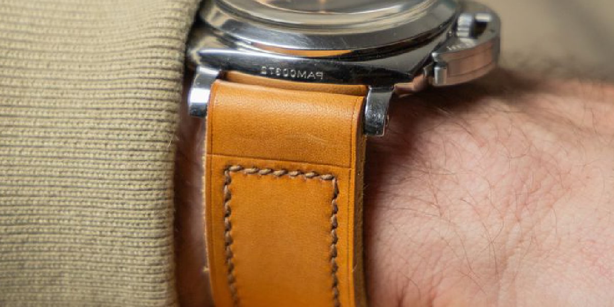 Leather watch straps