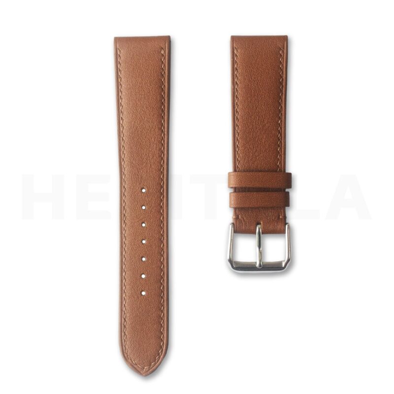 Italian leather watch straps light brown