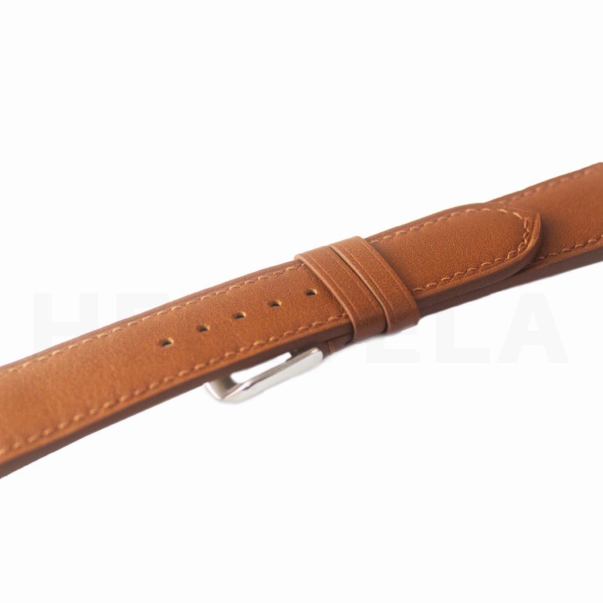 Italian leather watch straps light brown